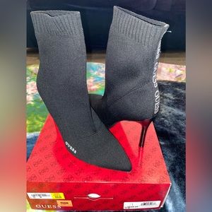 GUESS TEAR SOCK BOOTS